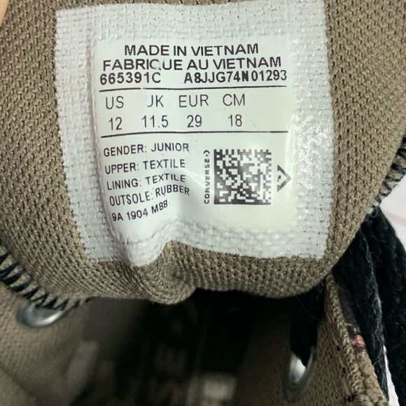 Converse Unisex-Junior Chuck Taylor All Star Interstellar Dino's Sneaker - Picture 12 of 13